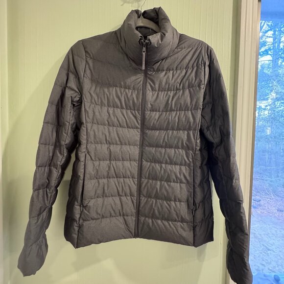 Uniqlo Jackets & Blazers - Uniqlo Ultra Light Down Jacket – Metallic Gray – Women’s Medium